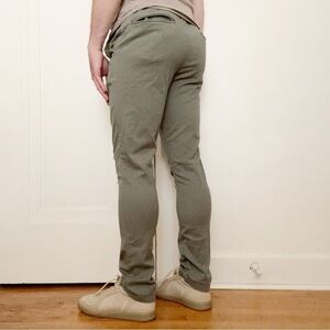 Katin Men’s Slim Stretch Chino Pant Size Small Green